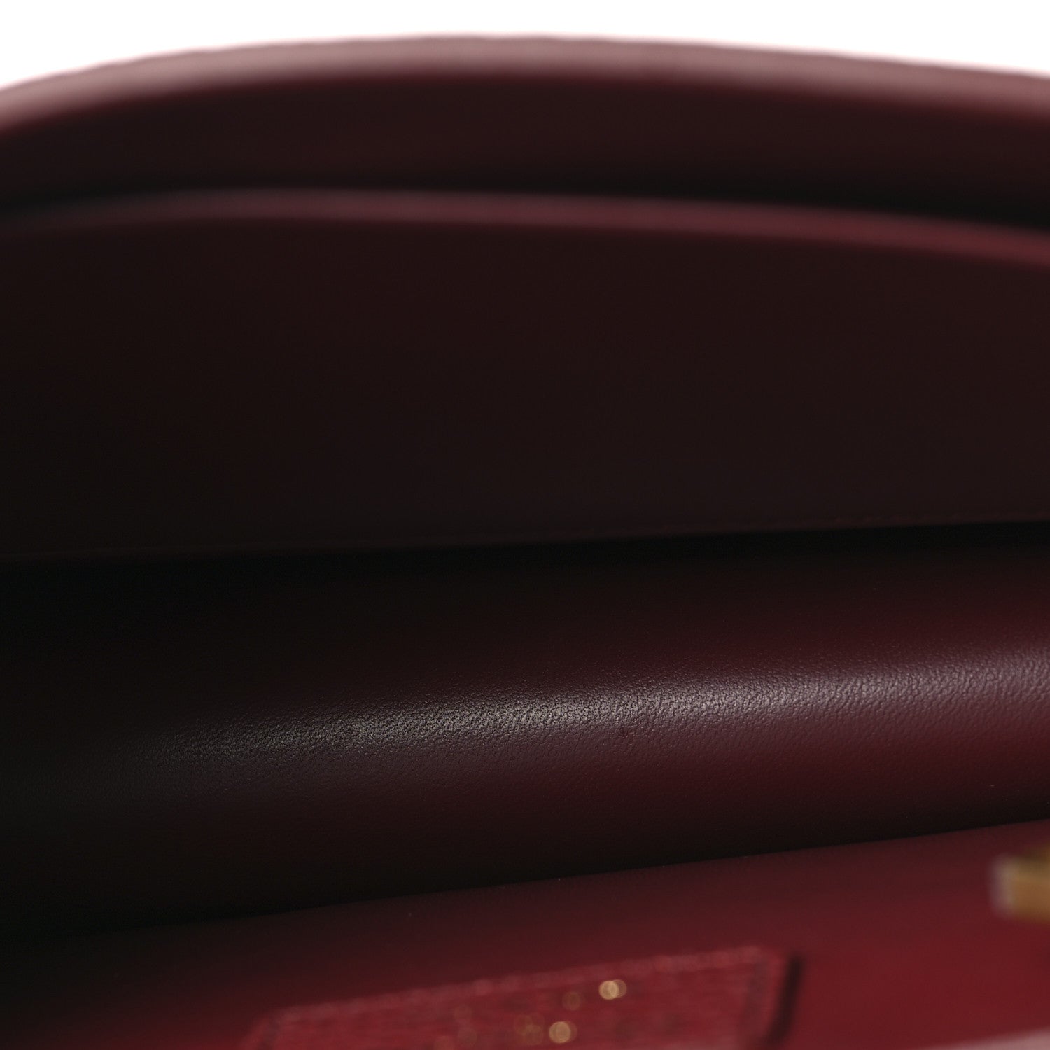 Christian Dior Grained Calfskin 30 Montaigne Flap Bag Red Brick 5 of 10