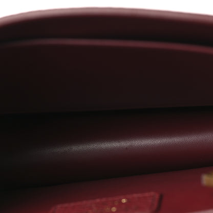 Christian Dior Grained Calfskin 30 Montaigne Flap Bag Red Brick 5 of 10