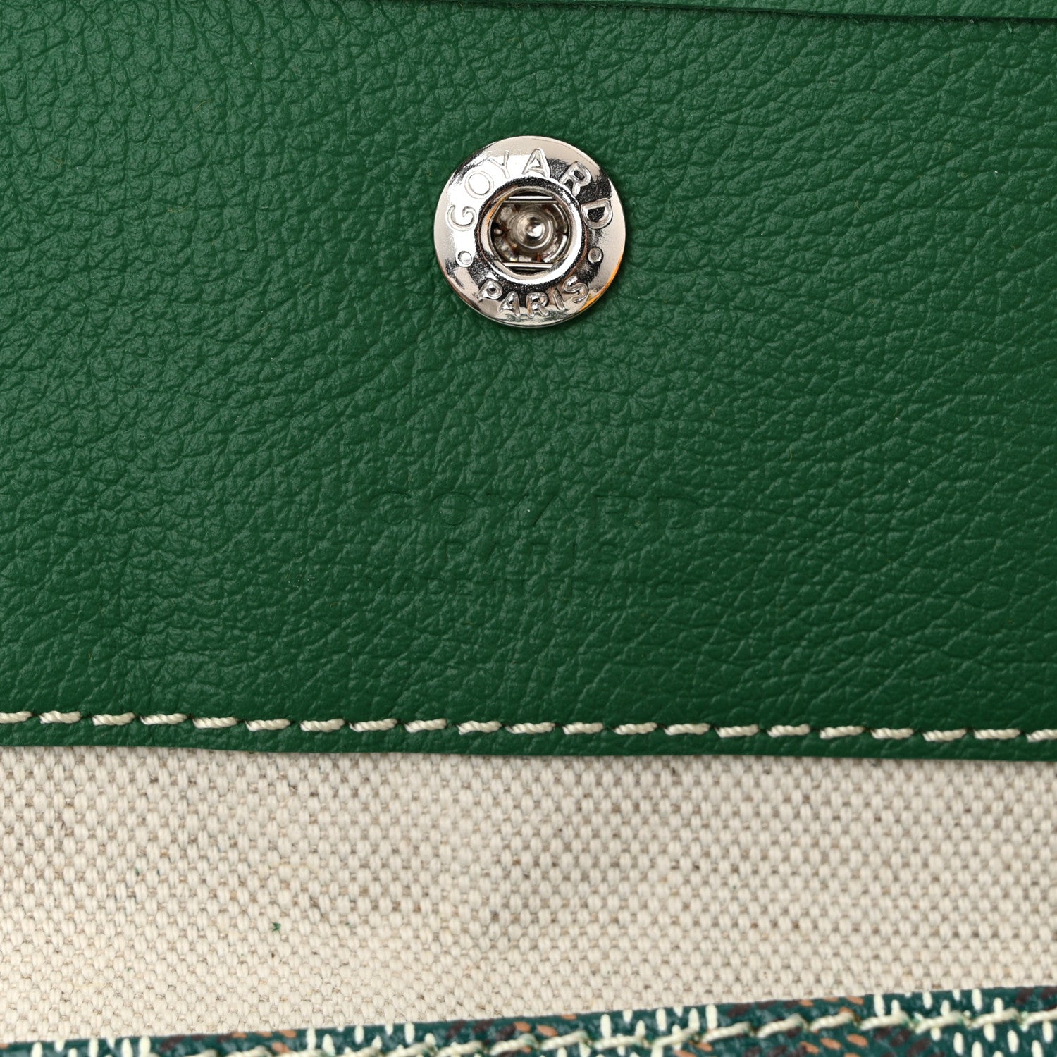 Goyard Goyardine Saint Louis PM Green 7 of 11