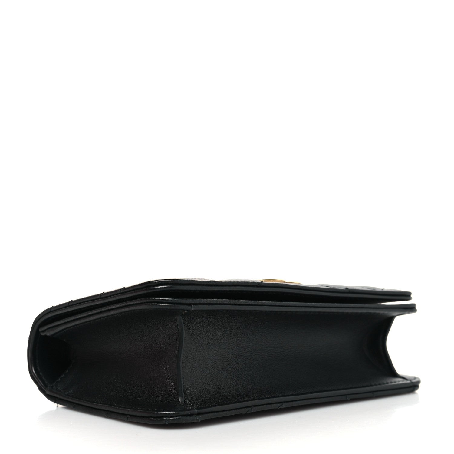 Gucci Calfskin Matelasse GG Marmont Mini Bag Black 3 of 9