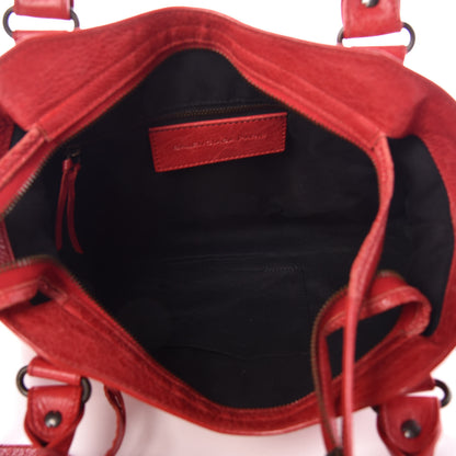 Balenciaga Agneau Classic Hardware Town Rouge Cardinal 6 of 12