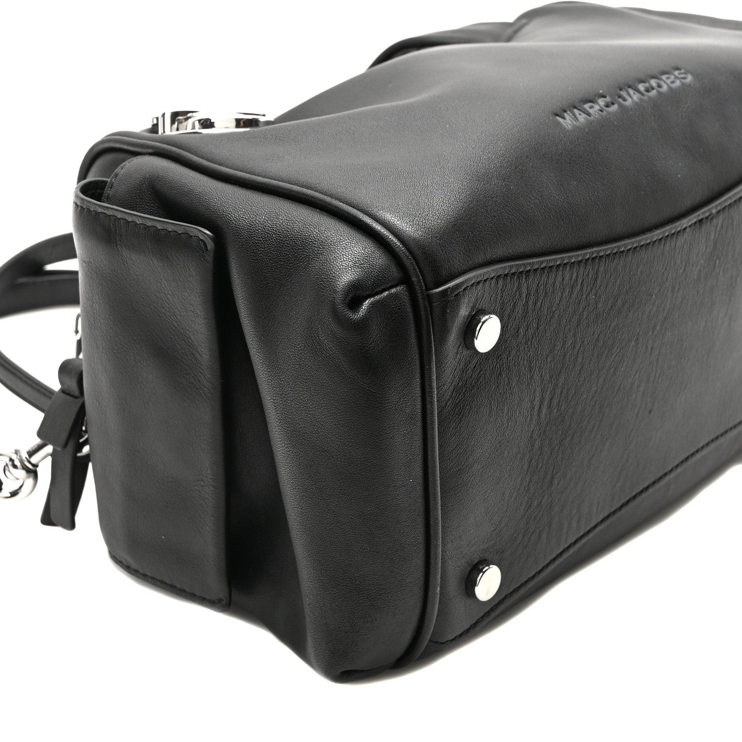 Marc Jacobs Mini Pushlock Satchel Black 9 of 10