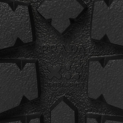 Prada Patent Quilted Padded Slingback Sandals 38.5 Black 6 of 7