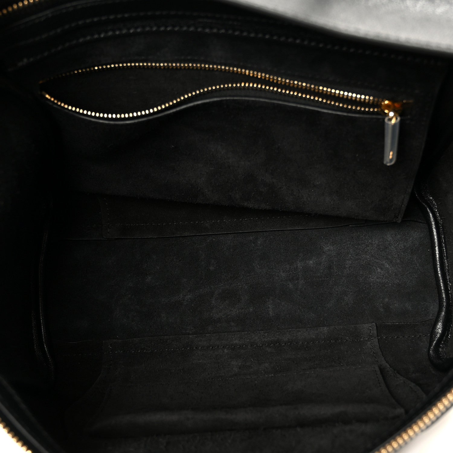 Celine Supple Shiny Lambskin Little New Luggage Black 5 of 10
