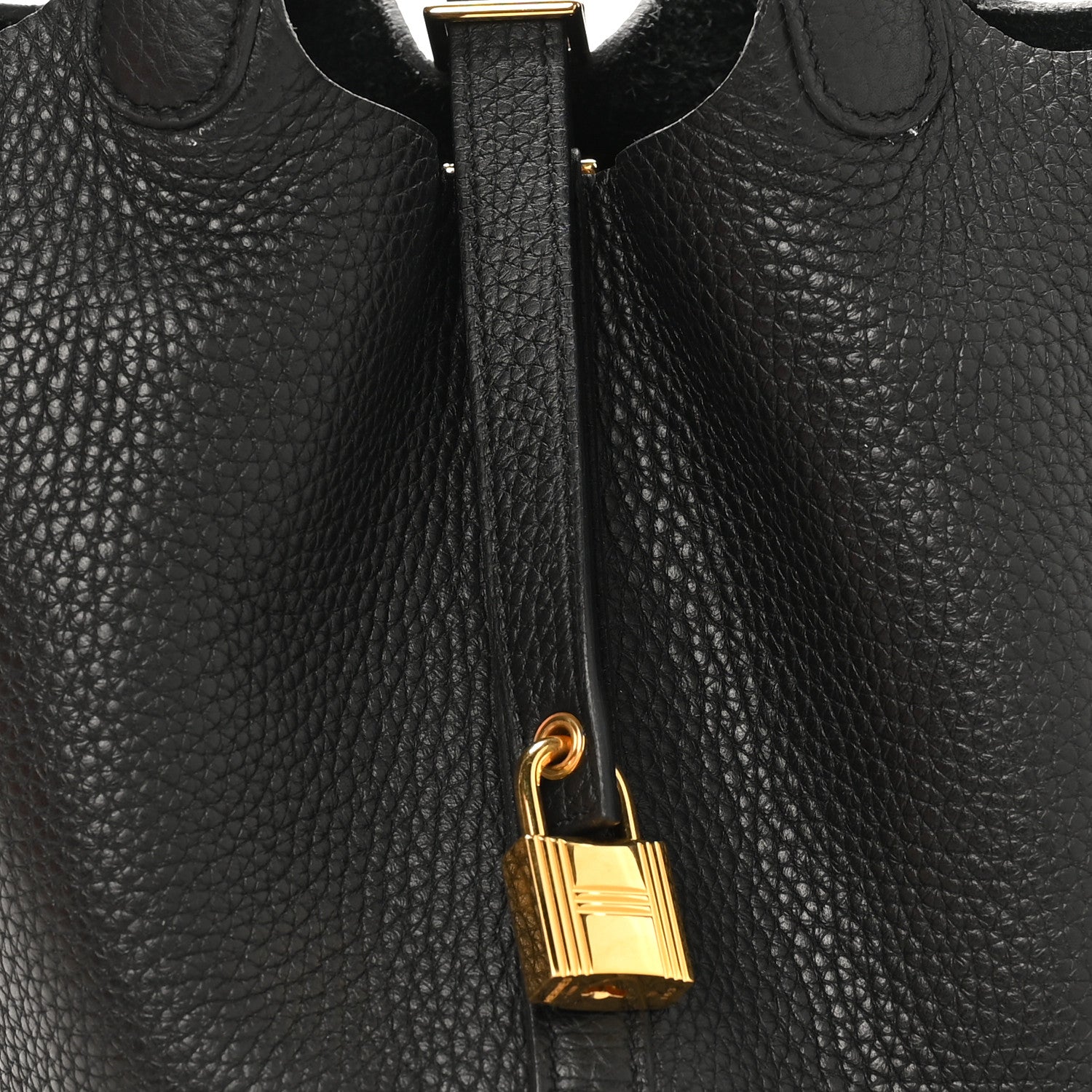 Hermes Taurillon Clemence Picotin Lock 18 PM Black 8 of 13