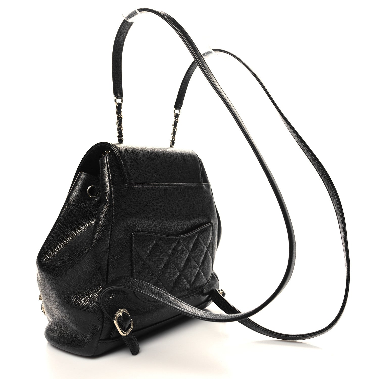 Chanel Caviar Quilted Business Affinity Backpack Black 3 of 10