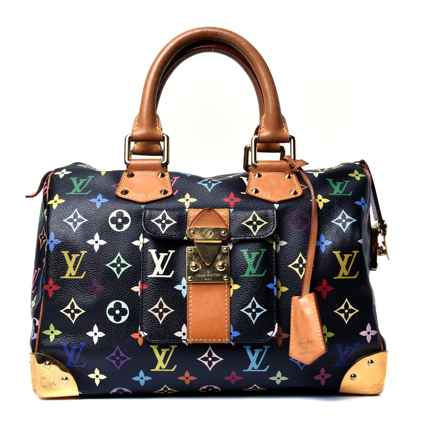 Monogram Multicolor Speedy 30 Black