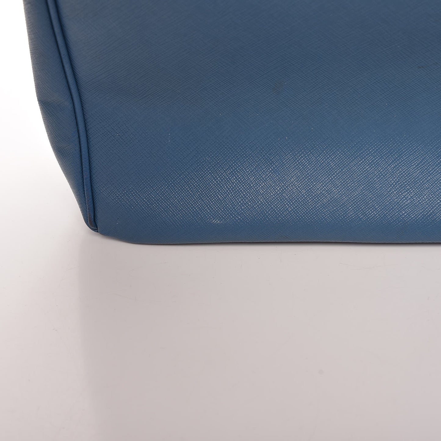 Saffiano Large Galleria Double Zip Tote Cobalto