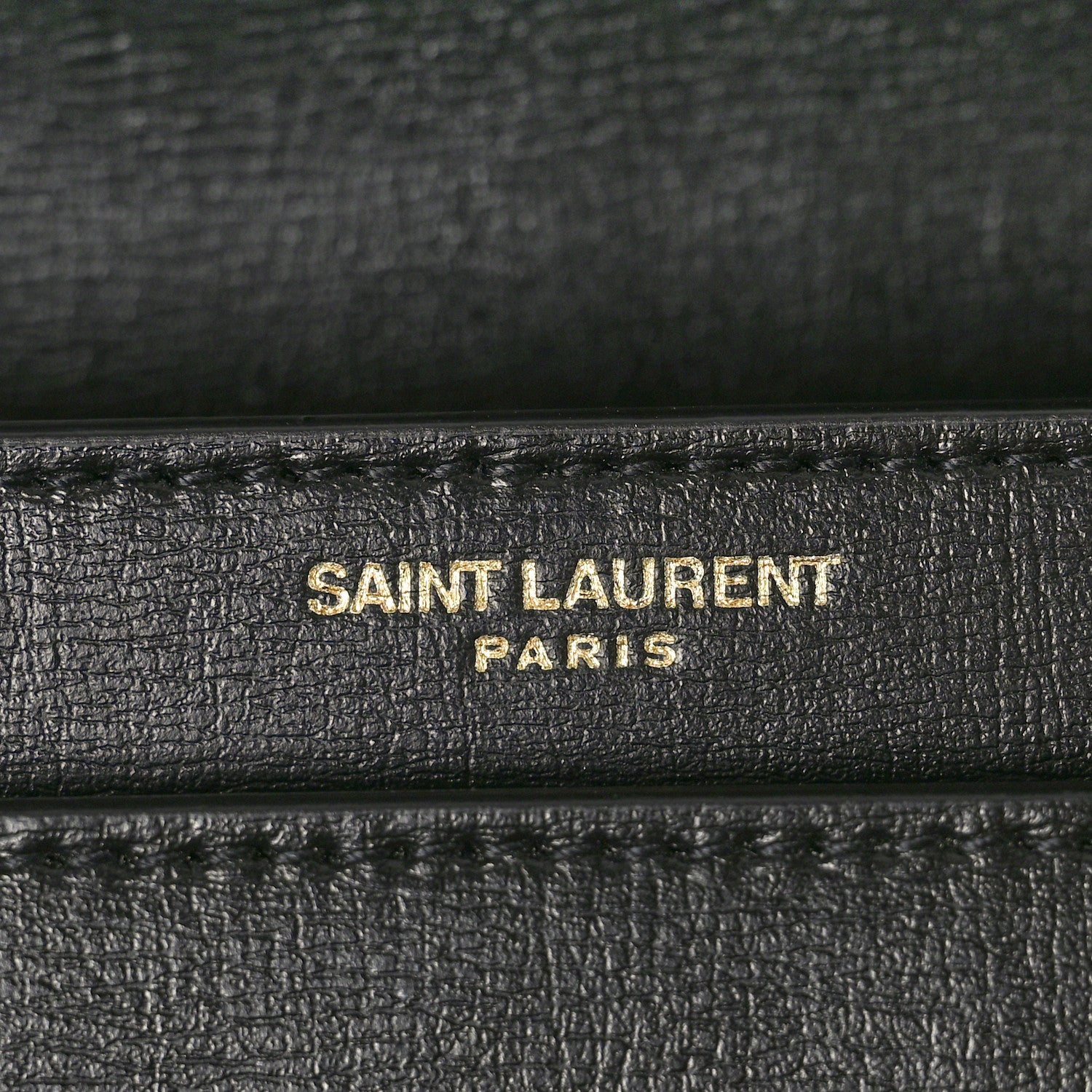 Saint Laurent Smooth Calfskin Medium Monogram Sunset Satchel Black 6 of 10