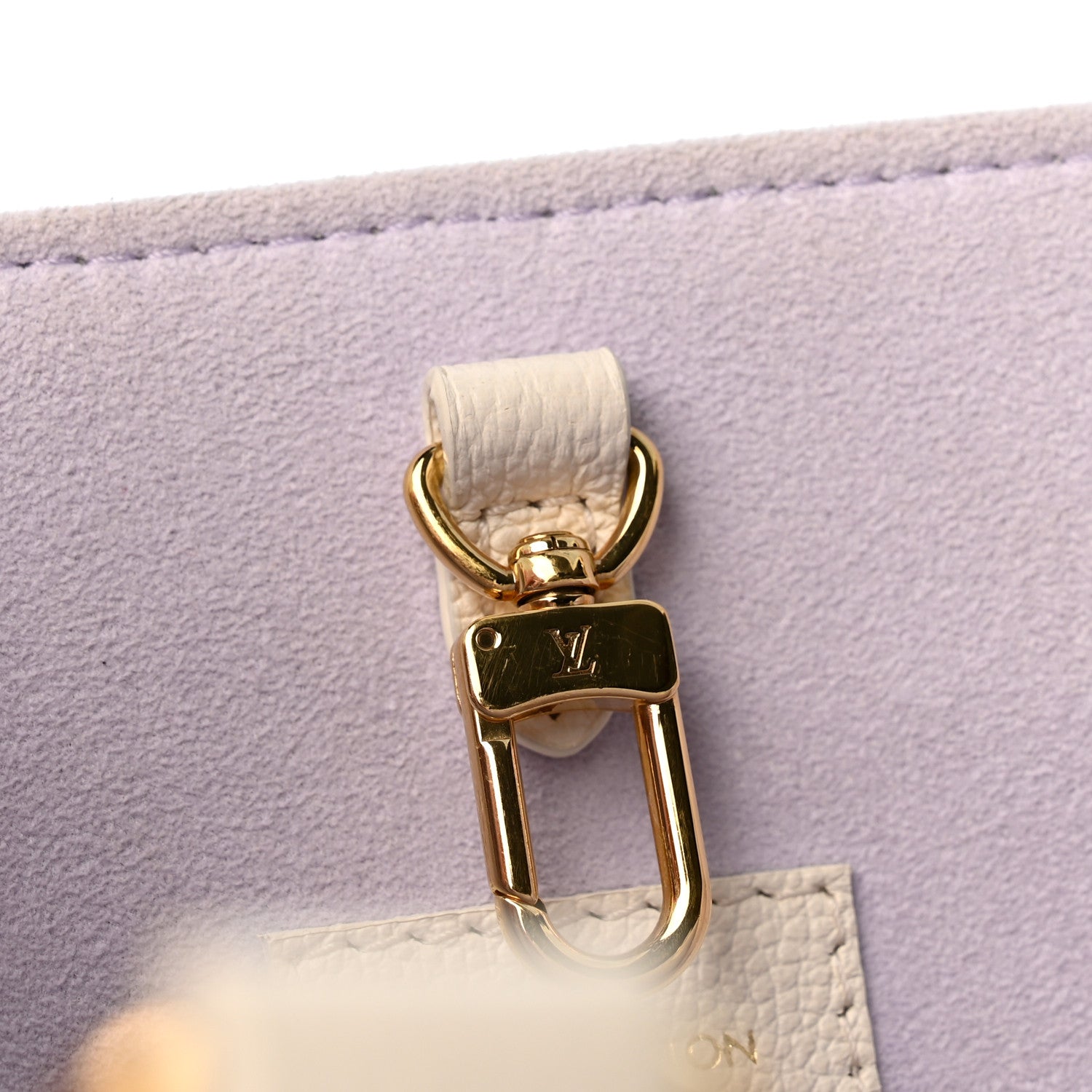 Louis Vuitton Empreinte Monogram Giant Onthego MM Latte Bubble Tea 10 of 12