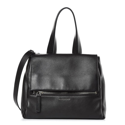 Givenchy Calfskin Small Pandora Pure Flap Bag Black 1 of 13