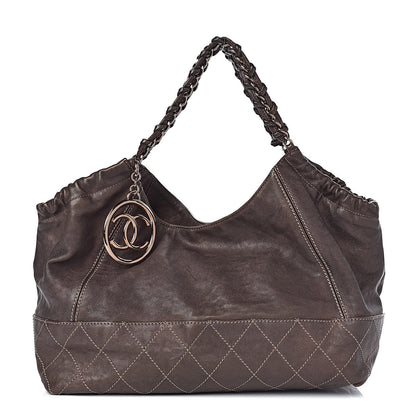 Chanel Metallic Calfskin Baby Coco Cabas Bronze 1 of 11