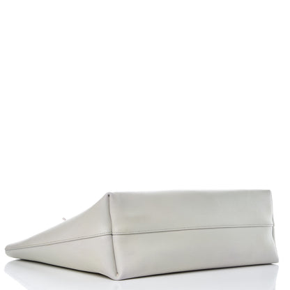 Saint Laurent Calfskin Large Shopping Tote Porcellana 4 of 15