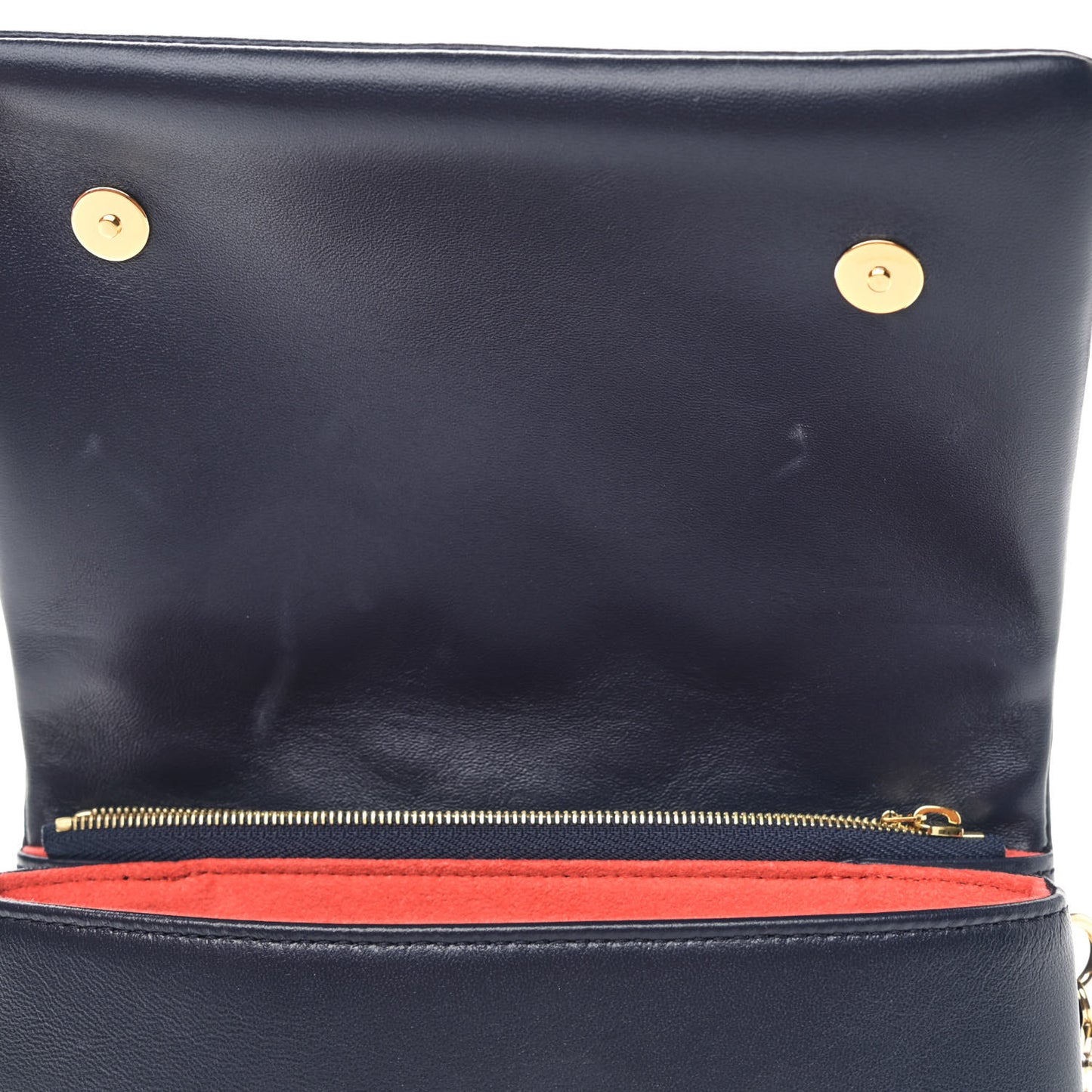Lambskin Embossed Monogram LV Garden Pochette Coussin Navy