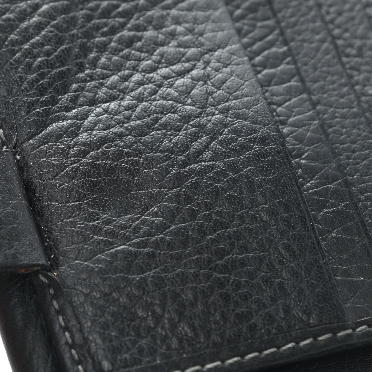 Chloe Grained Calfskin Marcie Square Wallet Black 11 of 19