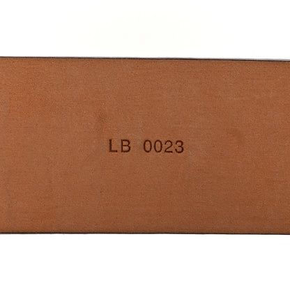 Louis Vuitton Monogram Ceinture Belt Silver Buckle 80 32 5 of 7