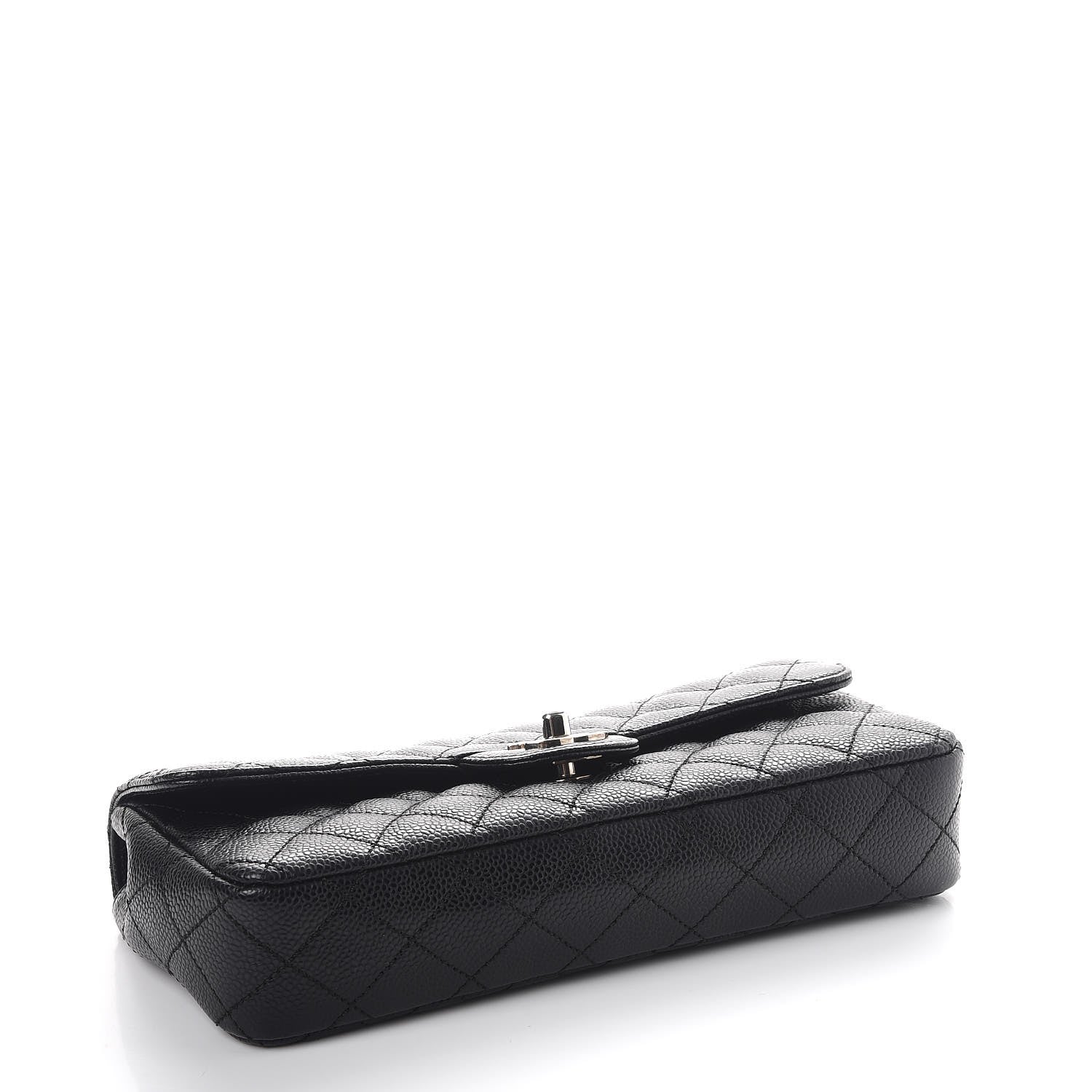 Chanel Caviar Quilted East West Flap Black 4 of 7