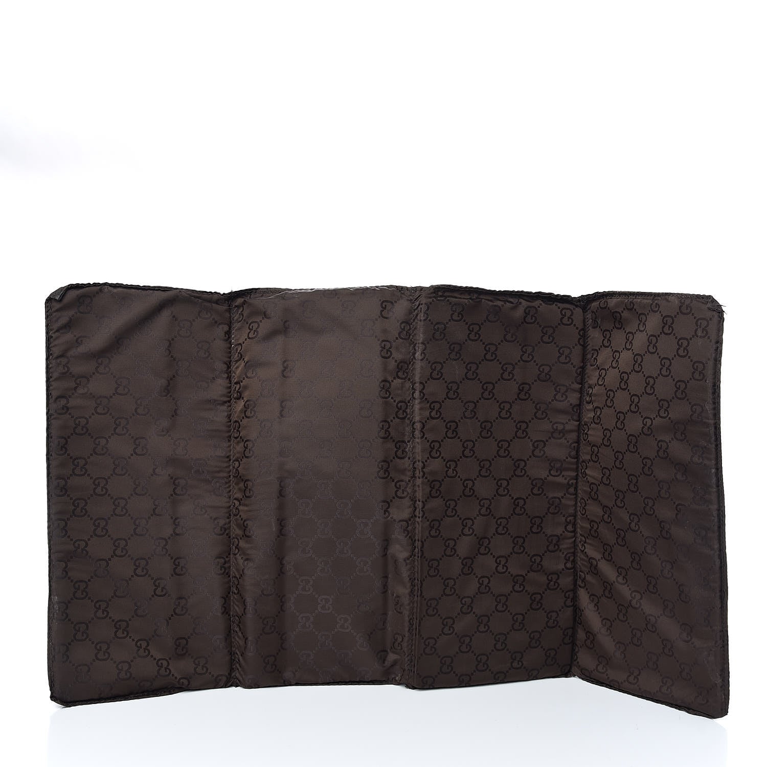 Gucci GG Plus Monogram Messenger Diaper Bag Dark Brown 10 of 13