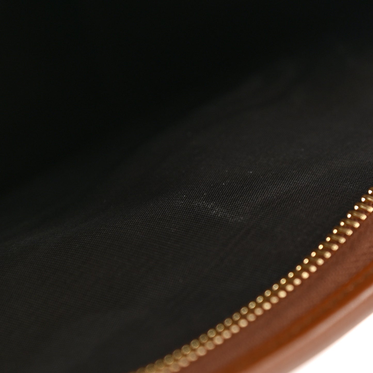 Plutone Calfskin Cosmetic Pouch Brown