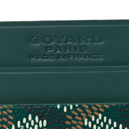 Goyard Goyardine Saint Sulpice Card Holder Green 5 of 5