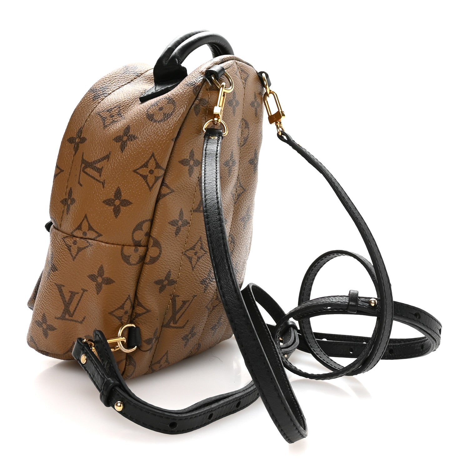 Monogram Reverse Canvas Palm Springs Backpack Mini