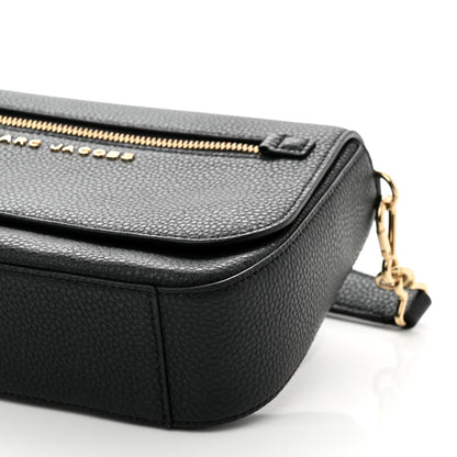 Marc Jacobs Pebbled Calfskin Crossbody Bag Black 10 of 10