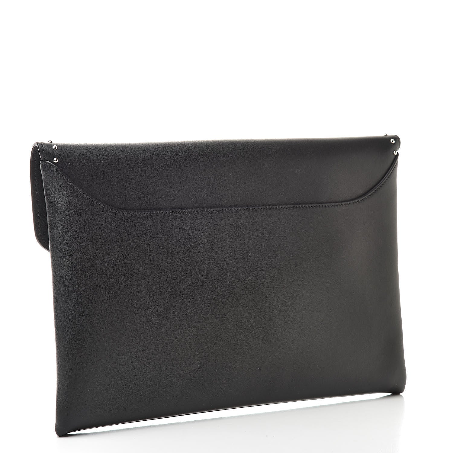 Givenchy Smooth Calfskin Medium Antigona Studded Envelope Clutch Black 3 of 13