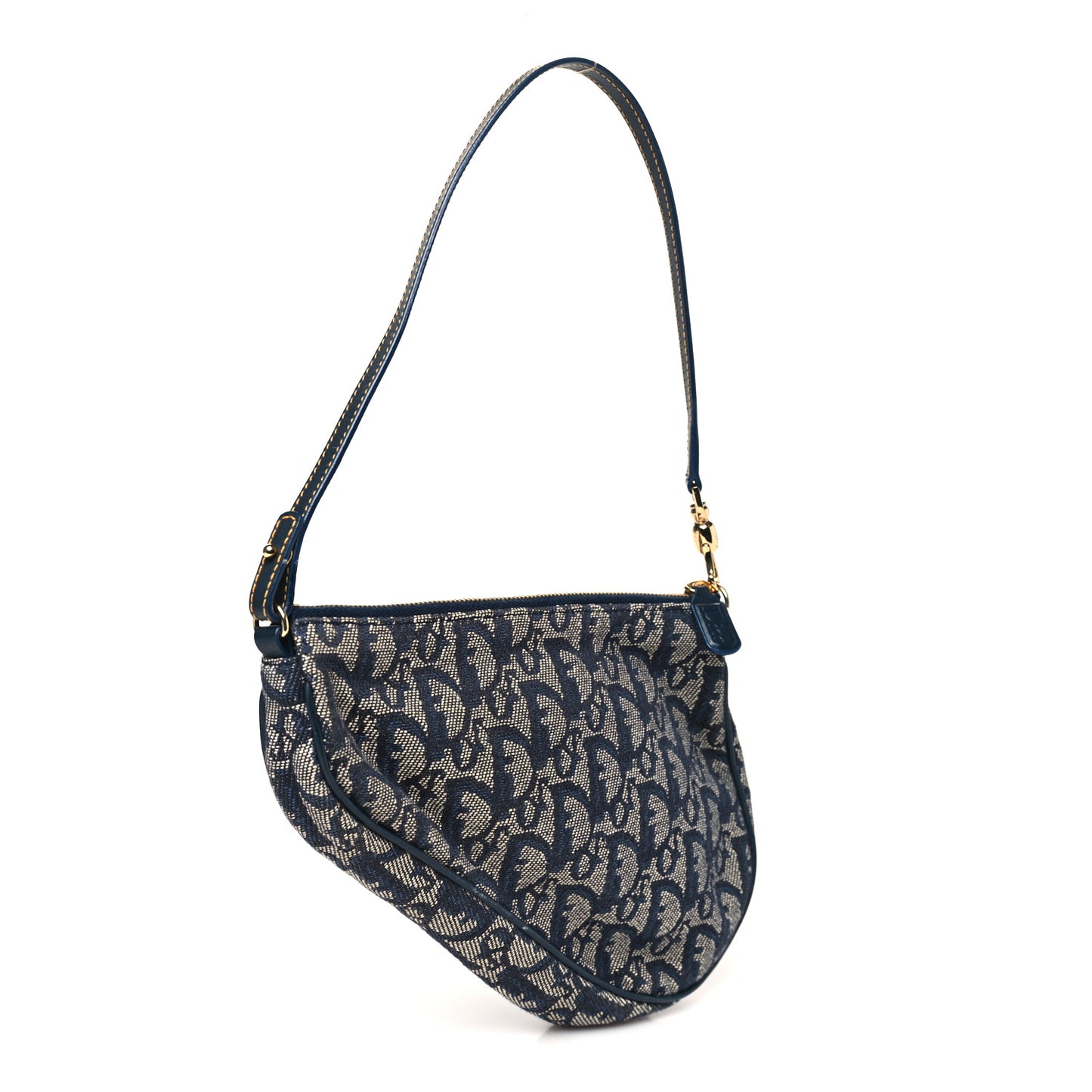 Monogram Mini Saddle Pochette Navy