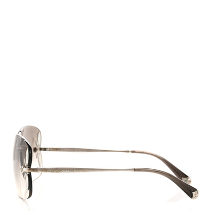 Louis Vuitton Lily Glitter Sunglasses Z0308U Dark Grey 3 of 8
