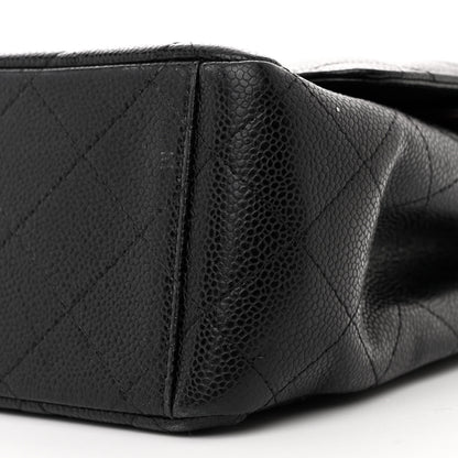 Chanel Caviar Quilted Maxi Double Flap Black 10 of 12