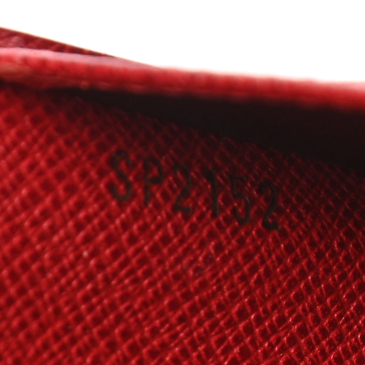Louis Vuitton Monogram Josephine Wallet Red 7 of 9
