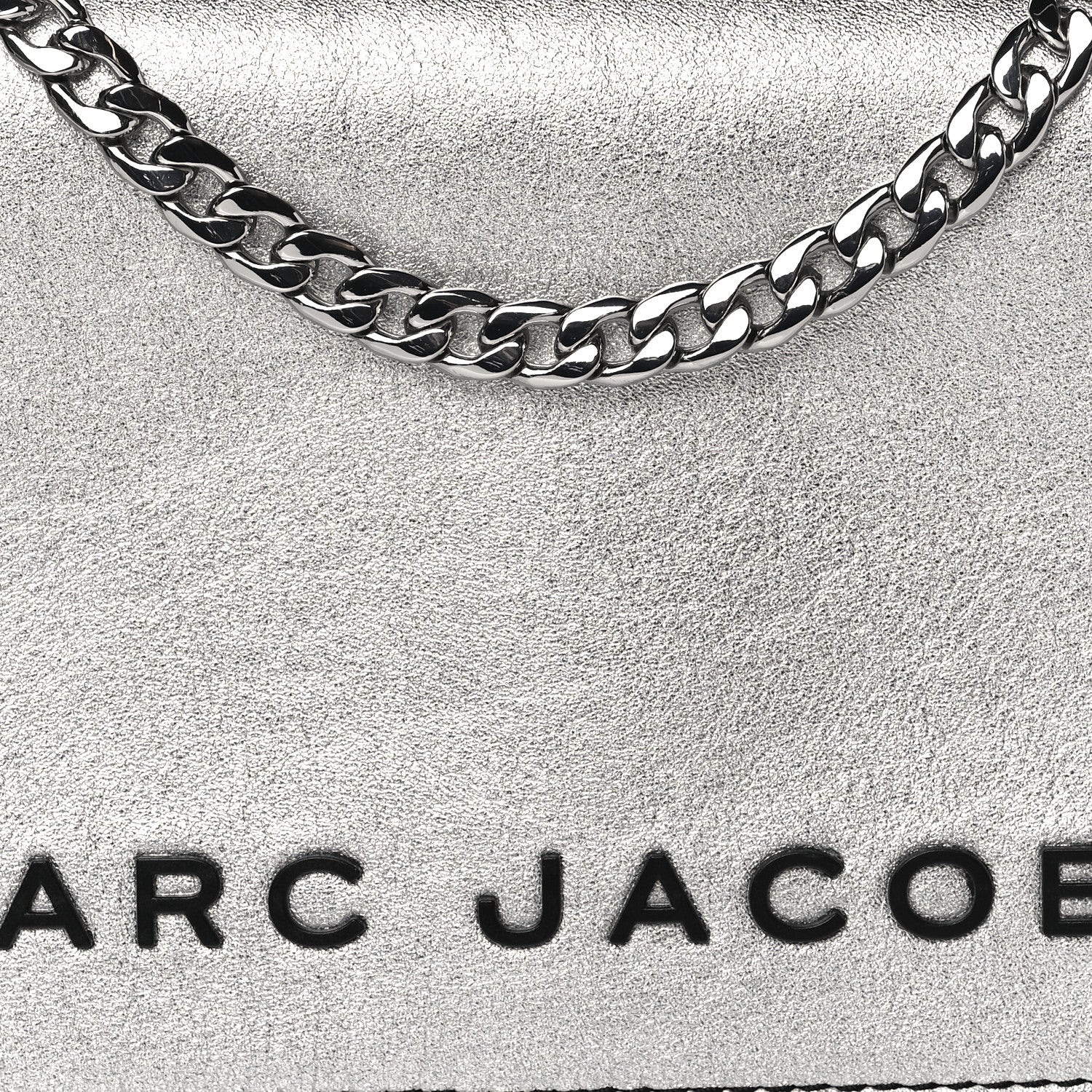 Marc Jacobs Calfskin Double Take Bag Silver 7 of 9