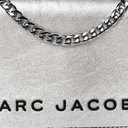 Marc Jacobs Calfskin Double Take Bag Silver 7 of 9