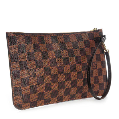 Louis Vuitton Damier Ebene Neverfull MM GM Pochette 3 of 7