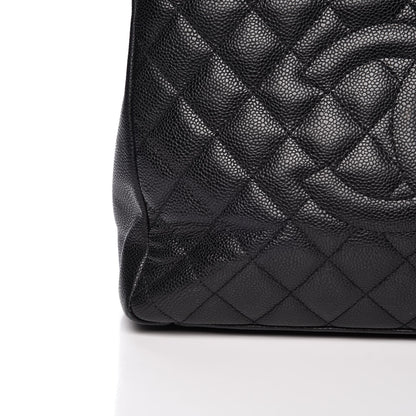 Chanel Caviar Quilted Grand Shopping Tote GST Black 15 of 20