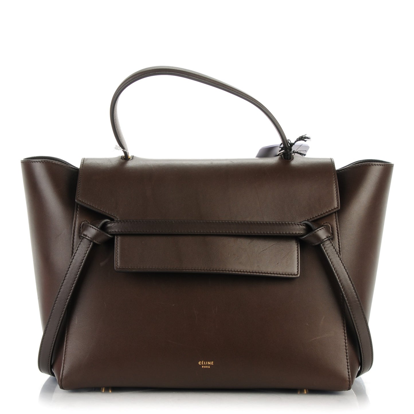 Supersoft Calfskin Mini Belt Bag Wood