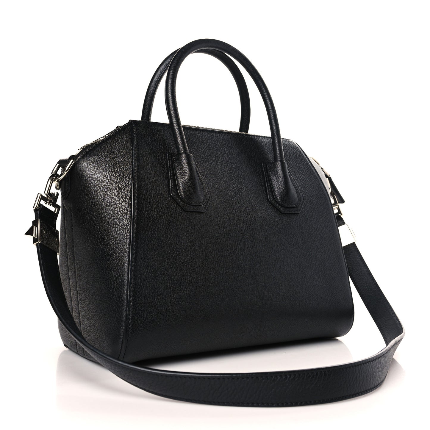 Sugar Goatskin Small Antigona Black