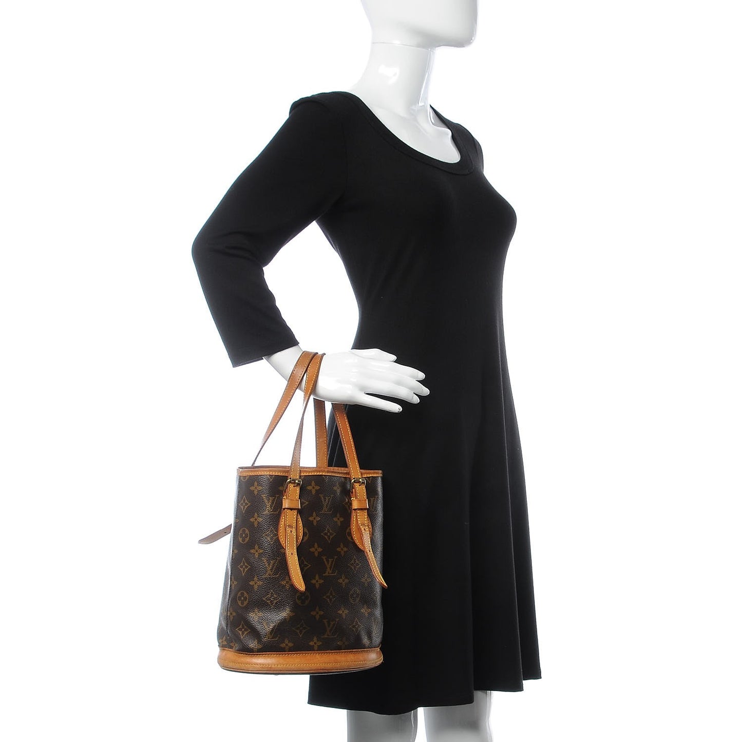 Monogram Petit Bucket 23