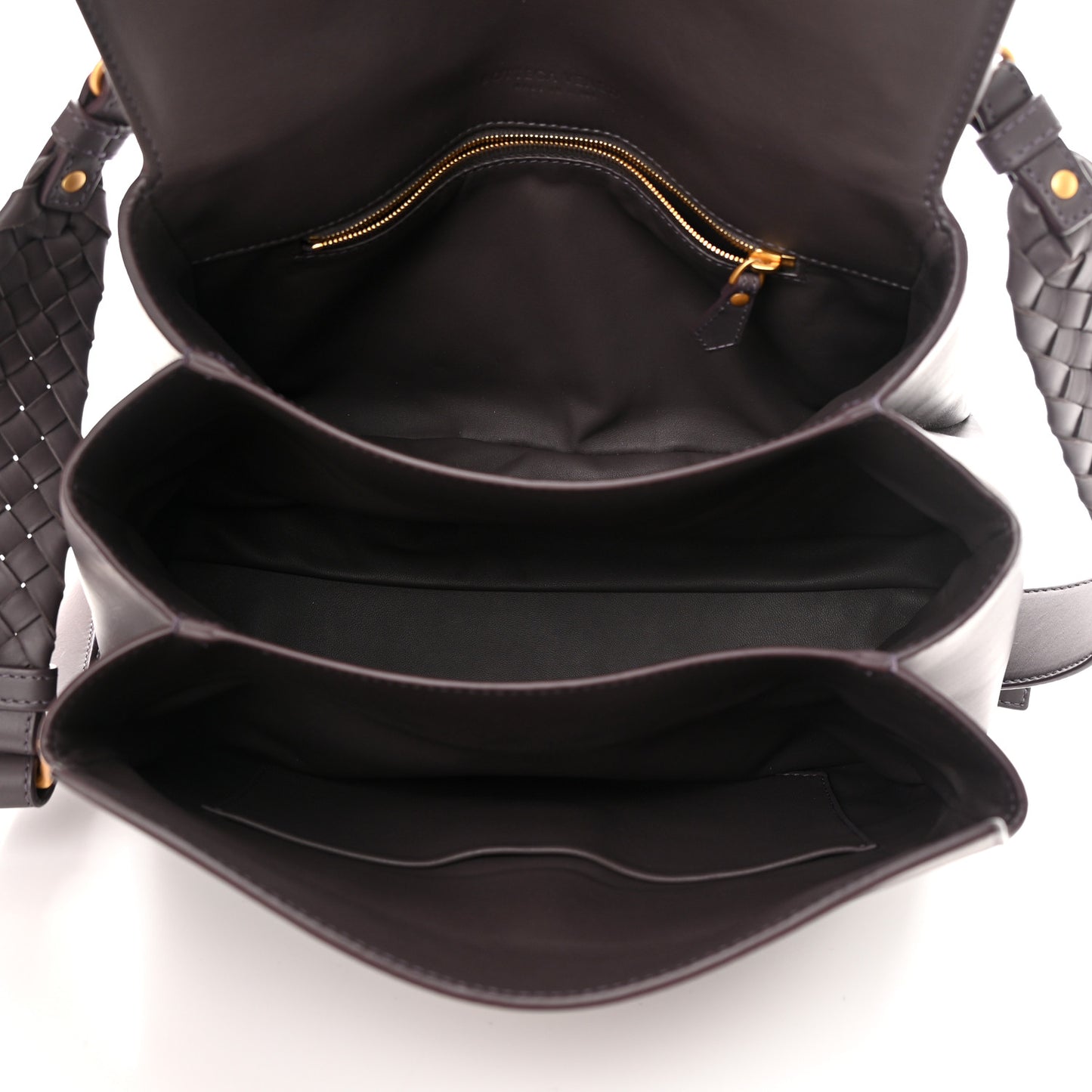 Matte Calfskin Medium Piazza Bag Quetsche