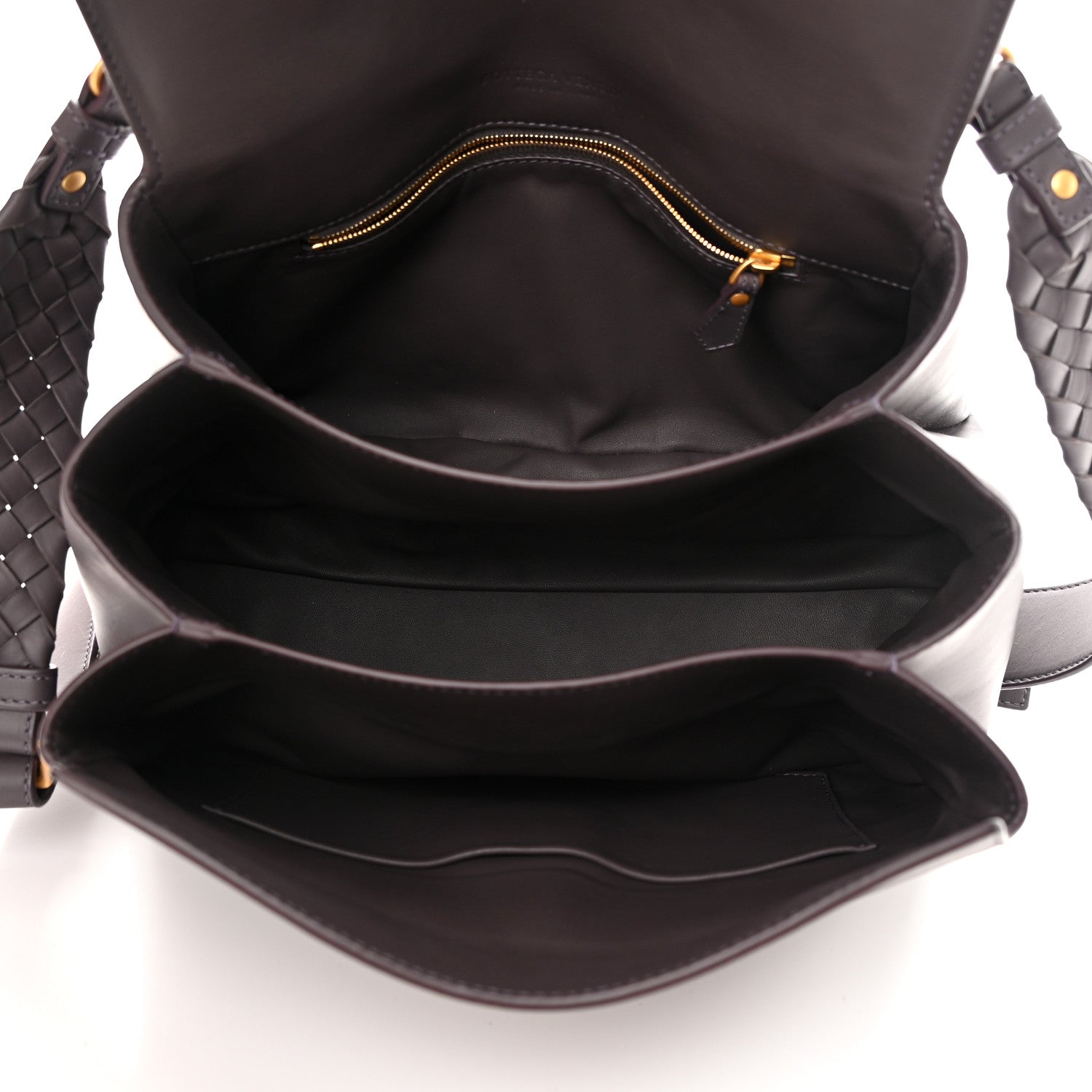 Bottega Veneta Matte Calfskin Medium Piazza Bag Quetsche 5 of 10