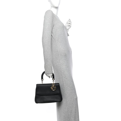 Christian Dior Bullcalf Small Be Dior Flap Black Fraise 2 of 9
