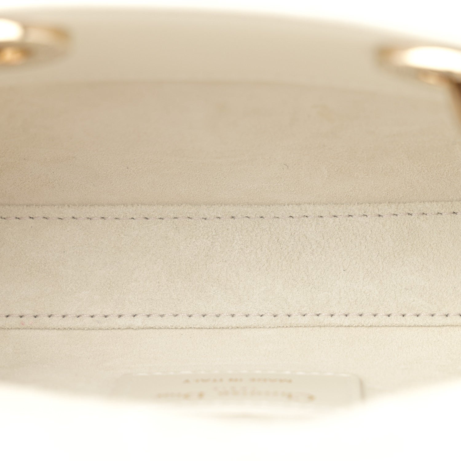 Christian Dior Lambskin Cannage Dioramour Micro Lady D-Joy Latte 5 of 11