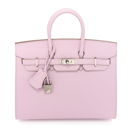 Hermes Epsom Birkin Sellier 25 Mauve Pale 1 of 11