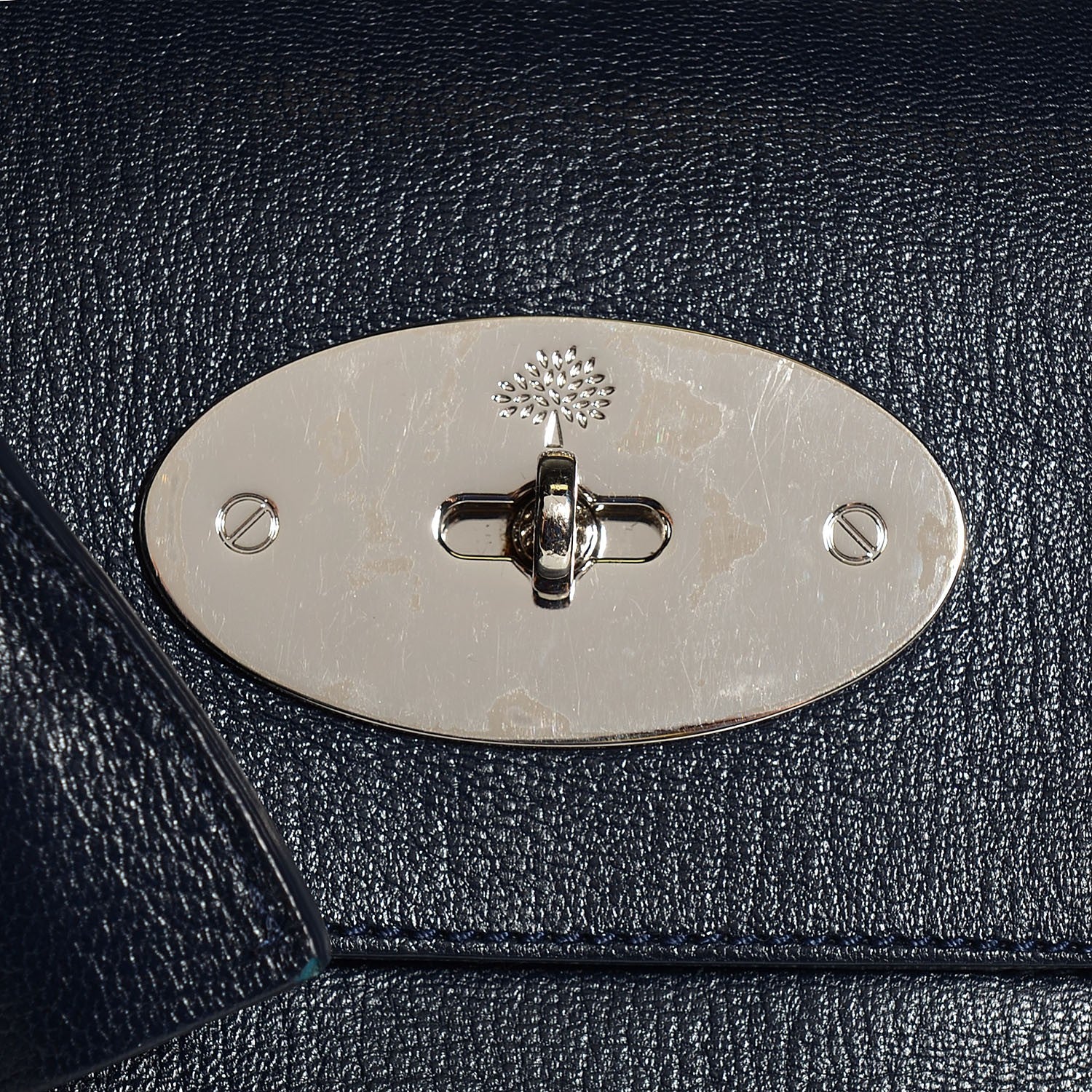 Mulberry Glossy Goatskin Bayswater Midnight 10 of 10
