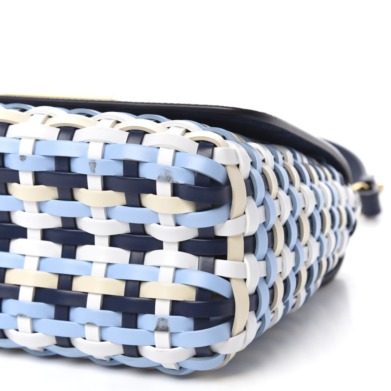 Louis Vuitton Epi Guingette Twist Shoulder Bag MM Indigo Blue 7 of 9