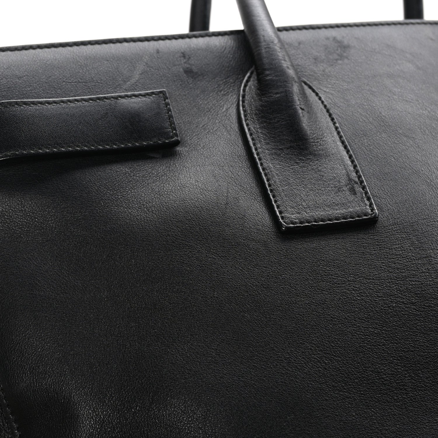 Saint Laurent Calfskin Large Sac De Jour Carryall Black 16 of 17