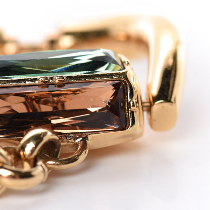Gucci Swarovski Crystal Horsebit Bracelet 17 Gold 7 of 7