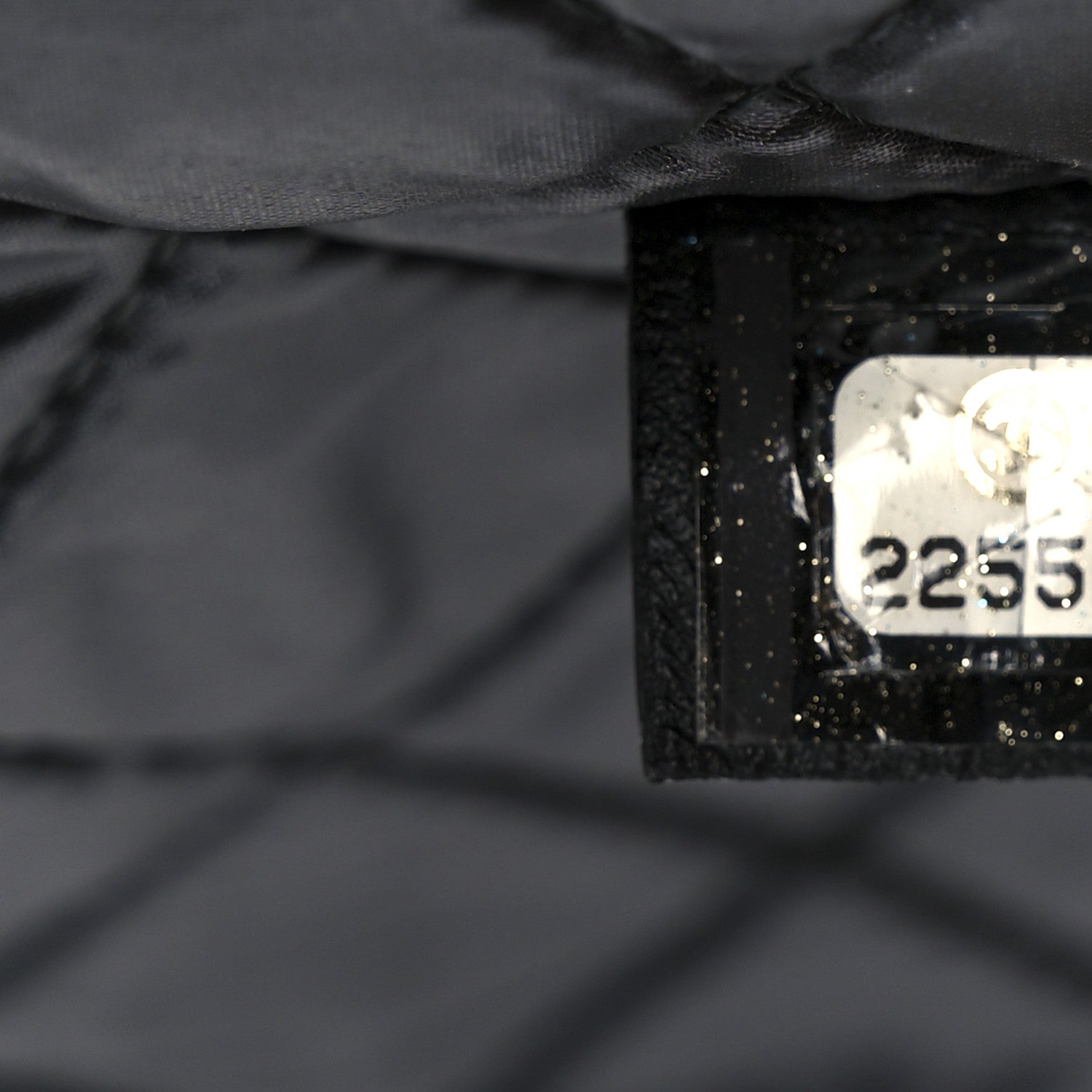 Chanel Coated Canvas Airline Large Travel Bag Black White 7 of 10