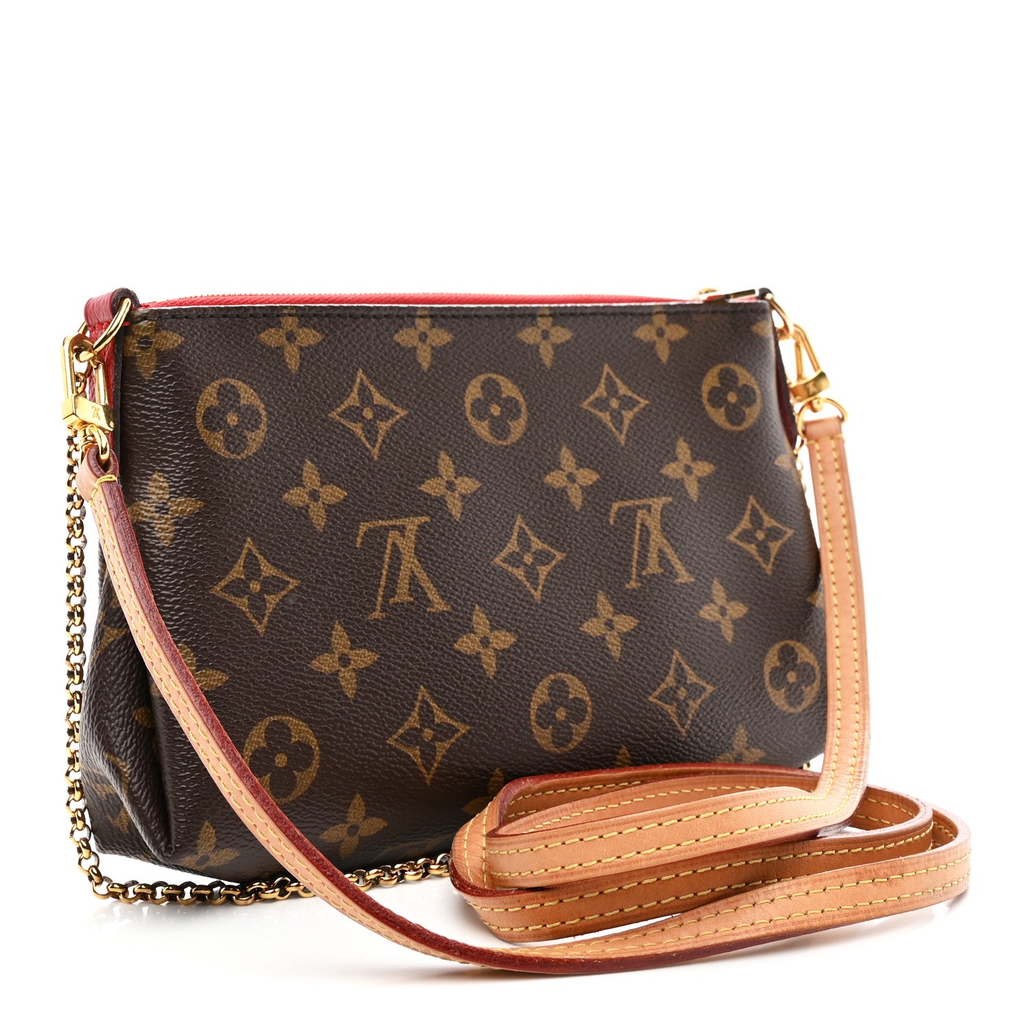 Louis Vuitton Monogram Pallas Clutch Poppy 3 of 10