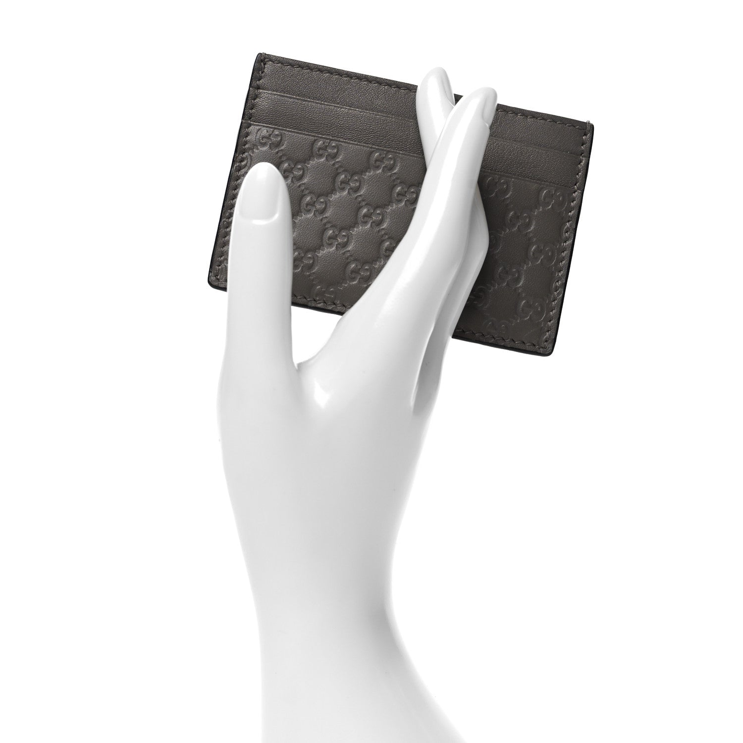 Gucci Soft Microguccissima Card Holder Loess 2 of 7